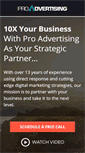 Mobile Screenshot of proadvertising.com